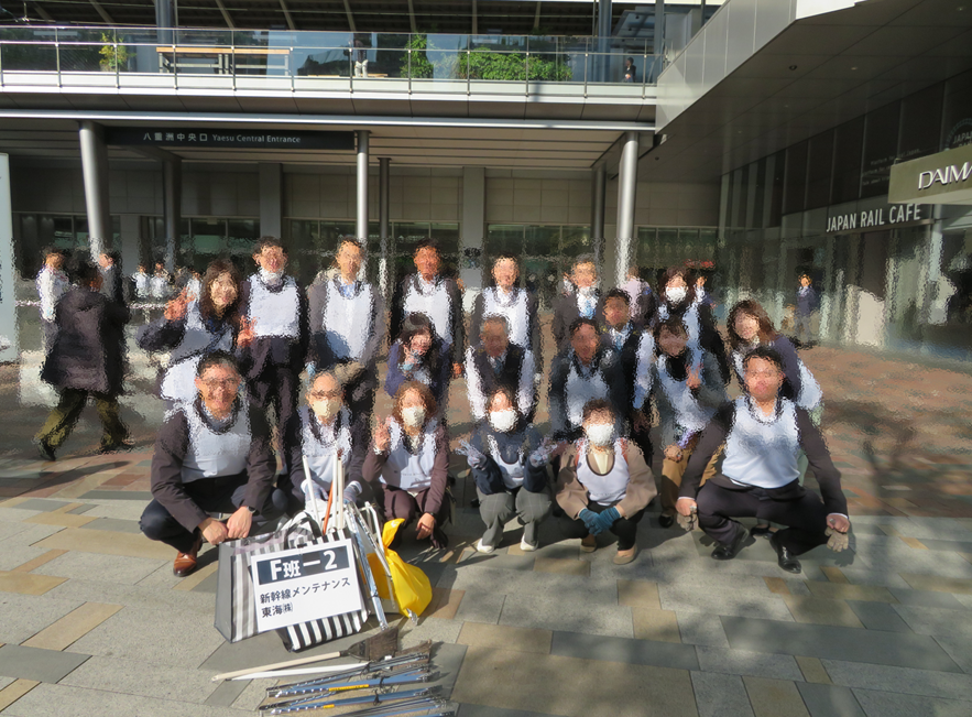 「第18回　東京エキマチ　キラピカ作戦」に参加しました